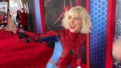 Spider-man “No Way Home” red carpet walk-thru