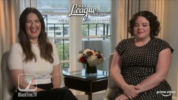 D’Arcy Carden & Melanie Field interview for A LEAGUE OF