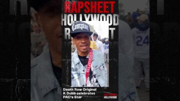 Death Row OG K Dubb Honors PAC’s Star on Hollywood