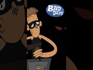 Midnight Panther vs. Burglar – But Who Got Trapped?!